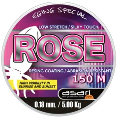 Nylon de pesca Asari Rosa - 0,30 mm