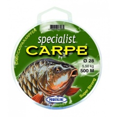 Nylon de pesca Powerline Specialist Carpe