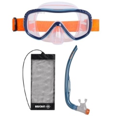 Kit Snorkel Gafas Y Tubo Beuchat Oceo Junior Purge