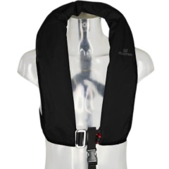 Plastimo Neo 165 Chaleco salvavidas hinchable Automático Negro con Arnés y Capa Interior