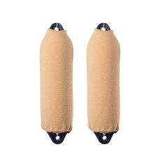 Par de fundas defensa barco Fendress grosor sencillo F7 38X102 - Beige