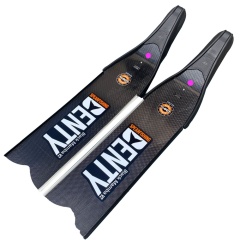 Aletas Carbono Denty Spearfishing Black Mamba V2 - Power + - 44/45