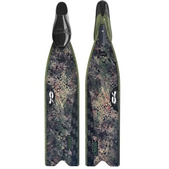 Aletas pesca submarina carbono C4 S-990 Camu 40 Hard