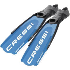 Aletas Cressi Gara Modular Sprint - Metal Azul