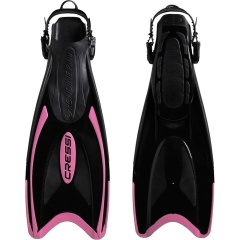 Aletas Snorkel Regulables Cressi Palau Laf Rosa/Negro