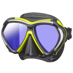 Gafas de buceo Tusa Paragon Negro/Amarillo