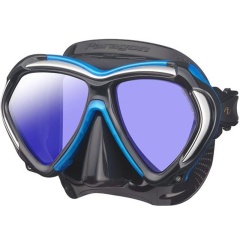 Gafas de buceo Tusa Paragon Negro/Azul