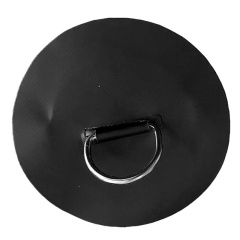 Parche con anillo de acero inoxidable Seven Bass Anillo en D para pegar