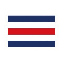 Bandera barco Plastimo código internacional - 20X30 cm - C
