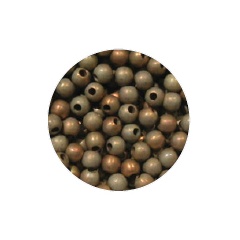 50 Perlas Recocido 4 mm y Ø interior 1,5 mm