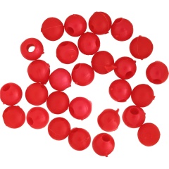 Perla blanda Daiwa rojo tamaño M 3mm