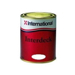 Pintura barco antideslizante International Interdeck 0.75L