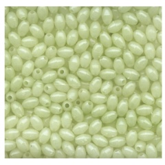 20 Perlas blandas fosforescente 5 mm