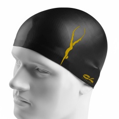 Gorro natación C4 Silicona - Negro