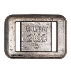 Plomo para cinturón Sublest 2 kg