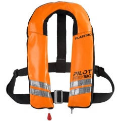 Plastimo Pilot pro 180 Automatic Pro sensor Chaleco salvavidas hinchable naranja sin Arnés
