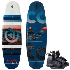 Pack Wakeboard Coasto Kyanit 140 + Chausses