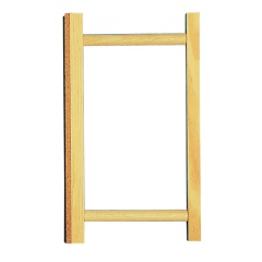 Carpeta de madera grande de corcho de lado 240 X 150 mm