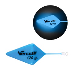 Plomos Vercelli Casting Pirámide-105 gr-Azul fluorescente