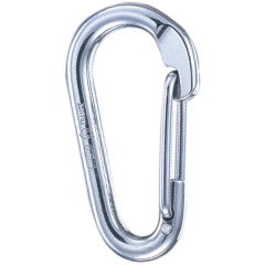 Mosquetón simétrico deWichard bombero sin ojo de acero inoxidable