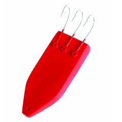 Pulpo rojo 3 Anzuelos