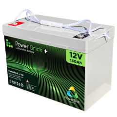 Batería estanca de litio PowerTeck Powerbrick+ 12V 150Ah