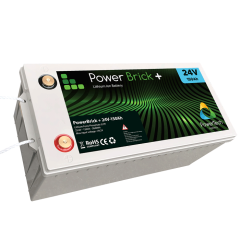 Batería estanca de litio PowerTeck Powerbrick+ 24V 150Ah