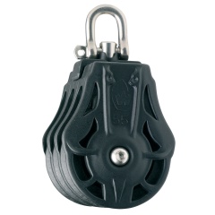 Polea giratoria triple de Wichard Grillete