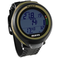 Ordinateur de Plongée Mares Puck 4 Vert Olive