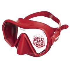 Gafas de buceo Seac Sub Pura Anti-buée Rouge