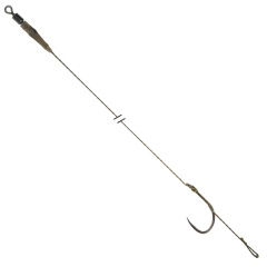 Monturas de afeitar CarpSpirit Bolsa PVA Hair Rig X 2 N°2 20 lbs