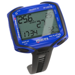 Ordenador De Buceo Mares Quad 2 Azul