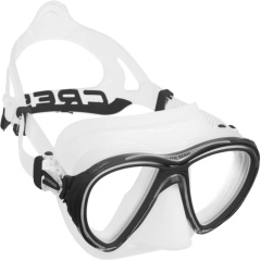 Masque Cressi Quantum Anti buée - Transparent / Noir