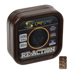 Trenzado de Montaje CarpSpirit Re-Action Braid 20 m Camo Brown