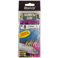 Metralletta pesca Ragot Rainbow Skin Fluoro Natural-N° 8