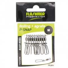 Grapa Flashmer Fw Rodante + P-SNAP - Talla L