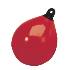 Defensa barco esférica Plastimo naranja 45X62 cm