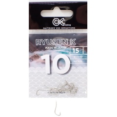 Anzuelo Simple C&C Fishing Ryusen K Níquel - n°6