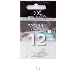 Anzuelo Simple C&C Fishing Níquel Ryusen