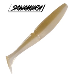 Señuelo Blando Sawamura One Up Shad 4 027 Silky White