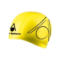 Gorro de natación Aqua Sphere Tri cap Amarillo Fluo
