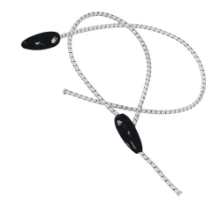 Cuerda Elástica Plastimo con gancho nylon autoapretante - 5 mm / 60 cm