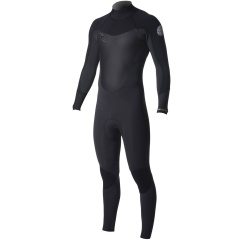 Traje hombre Rip Curl Dawn patrol 4/3 Back zip - Black - LT