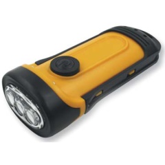 Linterna dynamo Topomarine 3 LED