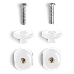 Kit de montaje C4 Blanco para calzante aletas c4 250