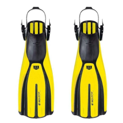 Aletas Regulables Mares Plana Avanti X3 Amarillo