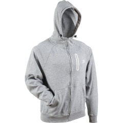 Sudadera cremallera con capucha Daiwa - Gris S