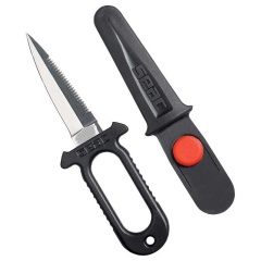Cuchillo de acero inoxidable Seac sub Devil HD
