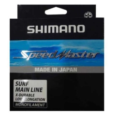 Nylon de pesca Shimano Speedmaster Surf - 300 m 0,28 mm 6,81 kg Gris