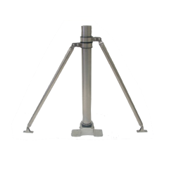 Puntal de viento silencioso para la fijación del mástil